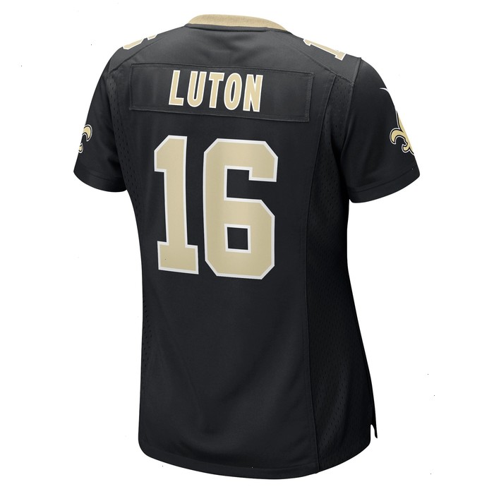 Jake Luton New Orleans Saints Nike Women's Game Player Jersey - Black