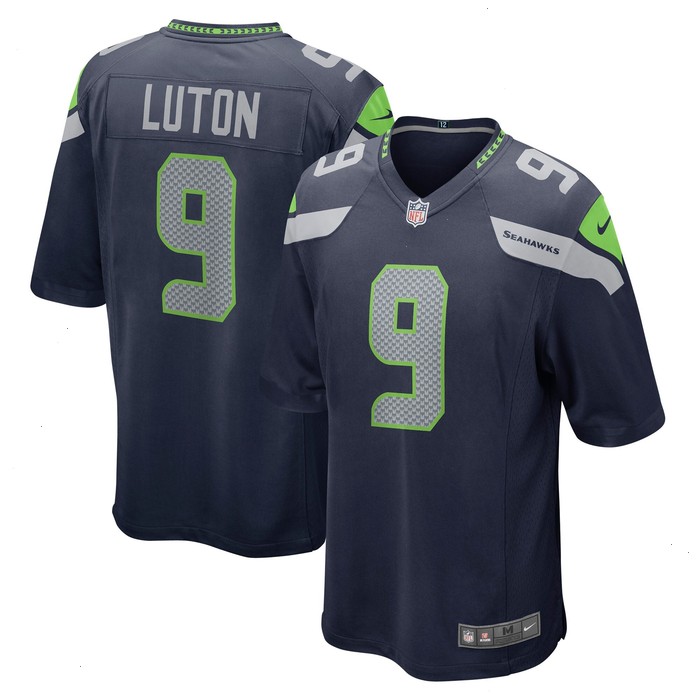 Jake Luton Seattle Seahawks Nike Game Player Jersey - College Navy