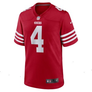 Jake Moody San Francisco 49ers Nike Team Game Jersey - Scarlet