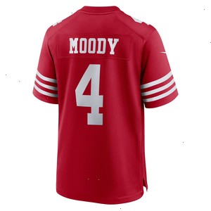 Jake Moody San Francisco 49ers Nike Team Game Jersey - Scarlet