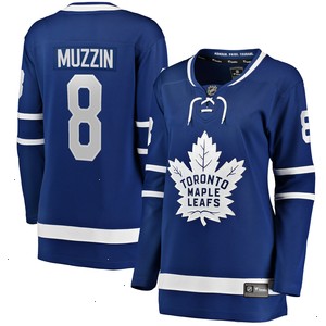 Jake Muzzin Toronto Maple Leafs Fanatics Branded Women's Home Breakaway Player Jersey - Blue