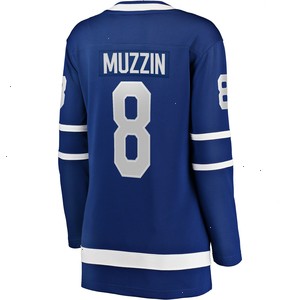 Jake Muzzin Toronto Maple Leafs Fanatics Branded Women's Home Breakaway Player Jersey - Blue