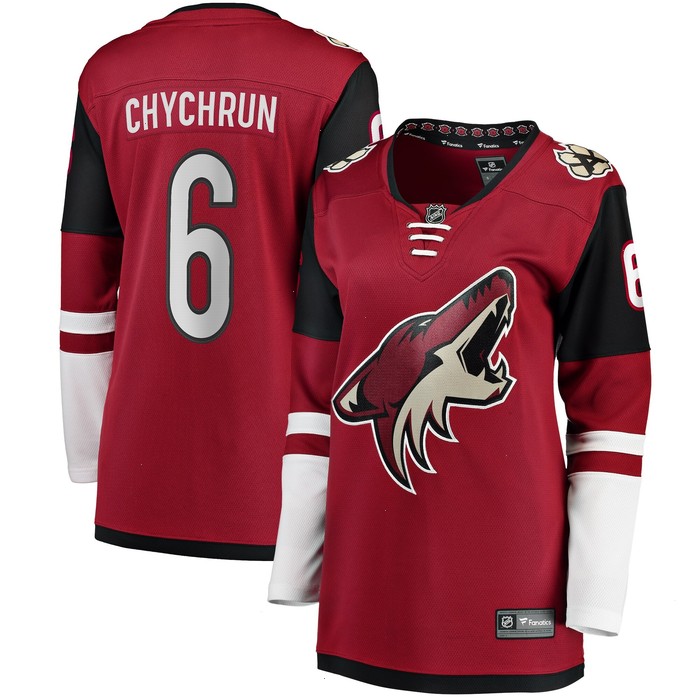 Jakob Chychrun Arizona Coyotes Fanatics Branded Women's Breakaway Player Jersey - Garnet