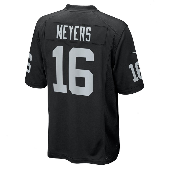 Jakobi Meyers Las Vegas Raiders Nike Game Player Jersey - Black