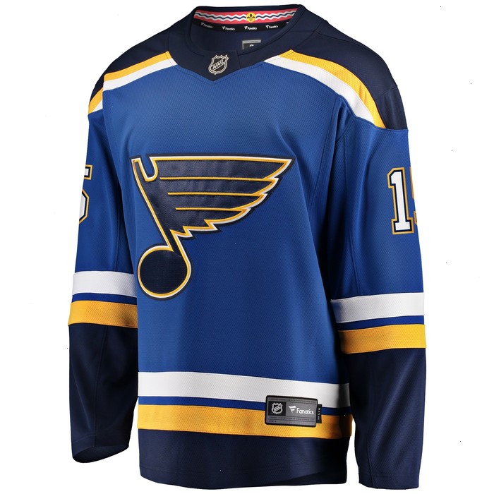 Jakub Vrana St. Louis Blues Fanatics Branded Home Breakaway Jersey - Blue