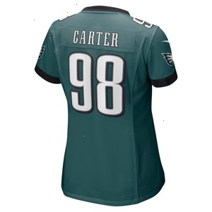 Jalen Carter Philadelphia Eagles Nike Women's 2023 NFL Draft First Round Pick Game Jersey - Midnight Green