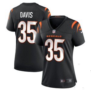 Jalen Davis Cincinnati Bengals Nike Women's Game Player Jersey - Black