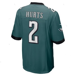 Jalen Hurts Philadelphia Eagles Nike Game Player Jersey - Midnight Green