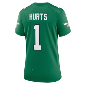 Jalen Hurts Philadelphia Eagles Nike Women's Game Player Jersey - Kelly Green