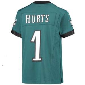 Jalen Hurts Philadelphia Eagles Nike Youth Game Jersey - Green