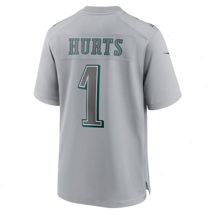 Jalen Hurts Philadelphia Eagles Nike Youth Super Bowl LVII Patch Atmosphere Fashion Game Jersey - Gray