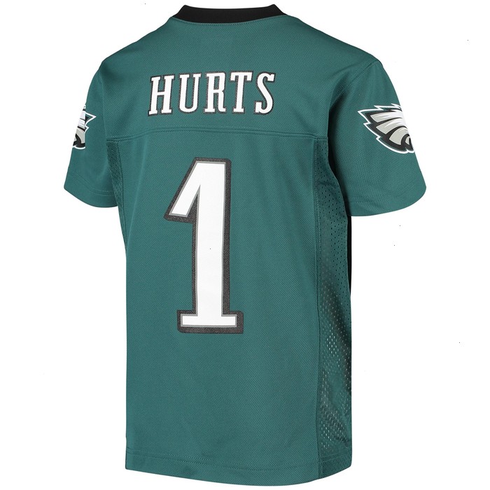 Jalen Hurts Philadelphia Eagles Youth Replica Player Jersey - Green