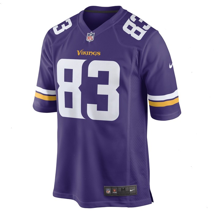 Jalen Nailor Minnesota Vikings Nike Game Player Jersey - Purple