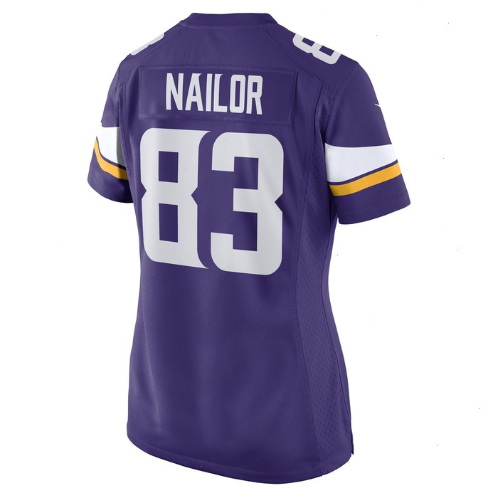 Jalen Nailor Minnesota Vikings Nike Women's Game Player Jersey - Purple