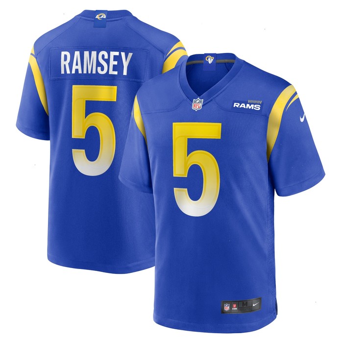 Jalen Ramsey Los Angeles Rams Nike Player Game Jersey - Royal