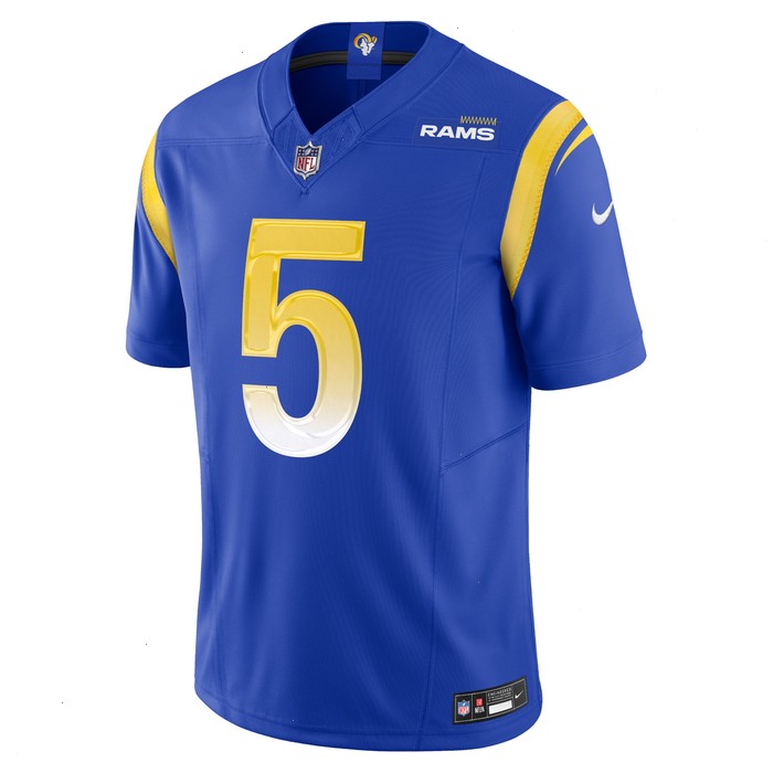 Jalen Ramsey Los Angeles Rams Nike Vapor F.U.S.E. Limited Jersey - Royal