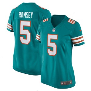 Jalen Ramsey Miami Dolphins Nike Women's Alternate Game Jersey - Aqua