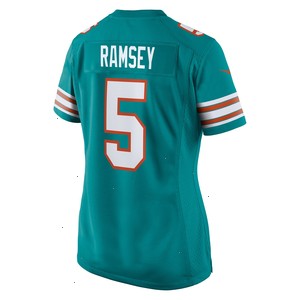 Jalen Ramsey Miami Dolphins Nike Women's Alternate Game Jersey - Aqua