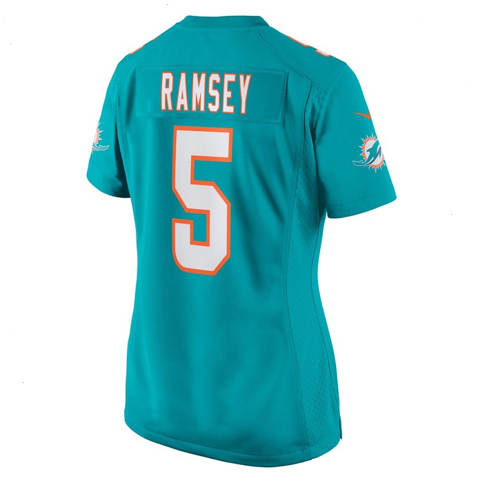 Jalen Ramsey Miami Dolphins Nike Women's Player Jersey - Aqua