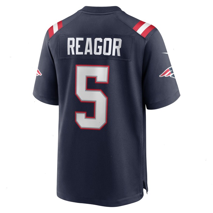 Jalen Reagor New England Patriots Nike Team Game Jersey - Navy