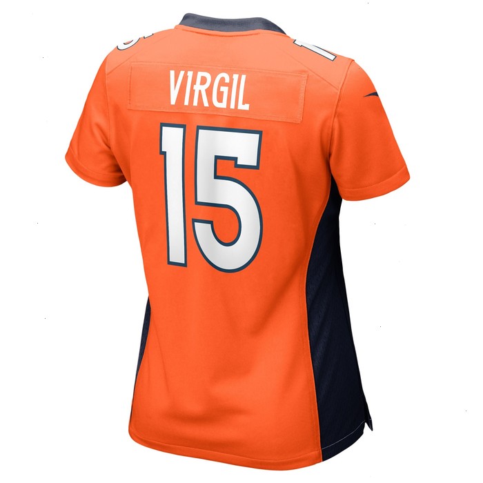 Jalen Virgil Denver Broncos Nike Women's Game Player Jersey - Orange