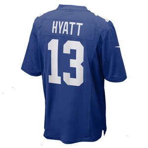 Jalin Hyatt New York Giants Nike Team Game Jersey - Royal