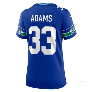 Jamal Adams Seattle Seahawks Nike Women's Throwback Player Game Jersey - Royal