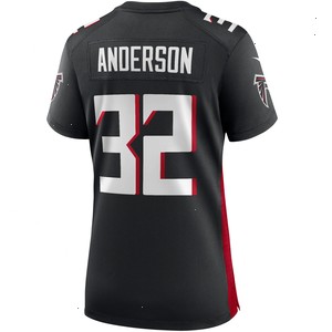 Jamal Anderson Atlanta Falcons Nike Women's Game Retired Player Jersey - Black