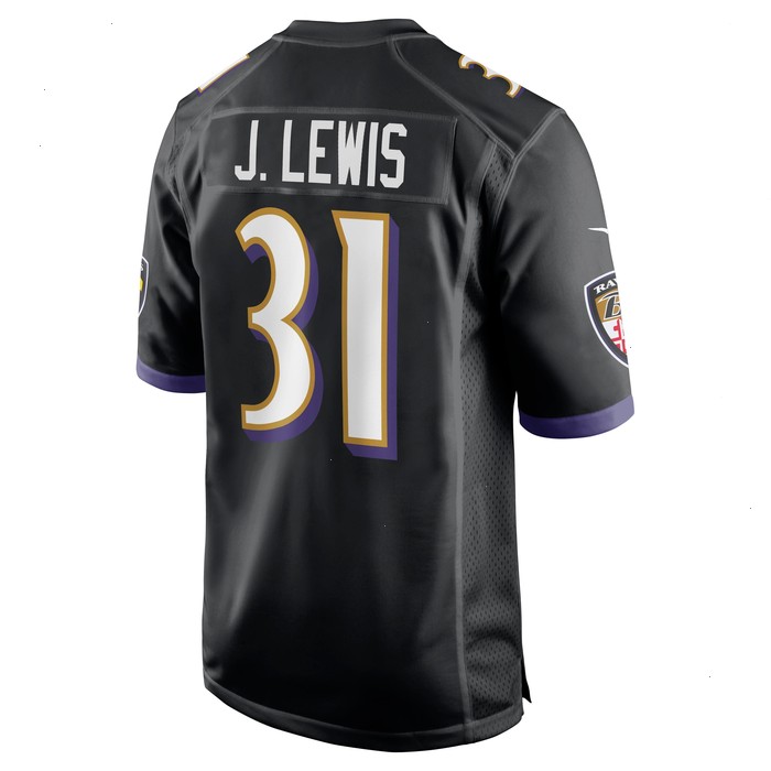 Jamal Lewis Baltimore Ravens Nike Retired Player Jersey - Black