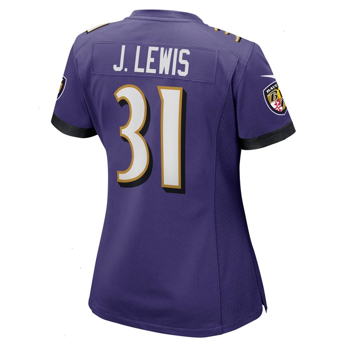 Jamal Lewis Baltimore Ravens Nike Women's Game Retired Player Jersey - Purple