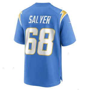 Jamaree Salyer Los Angeles Chargers Nike Game Player Jersey - Powder Blue