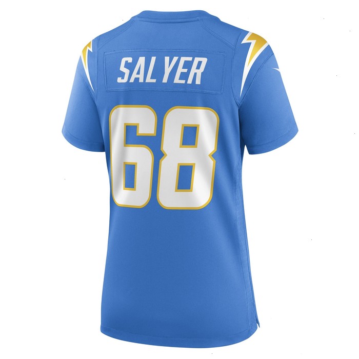 Jamaree Salyer Los Angeles Chargers Nike Women's Game Player Jersey - Powder Blue