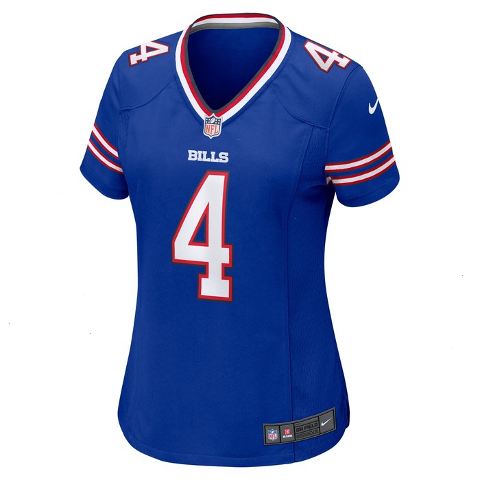 James Cook Buffalo Bills Nike Women's Game Player Jersey - Royal