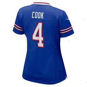 James Cook Buffalo Bills Nike Women's Game Player Jersey - Royal