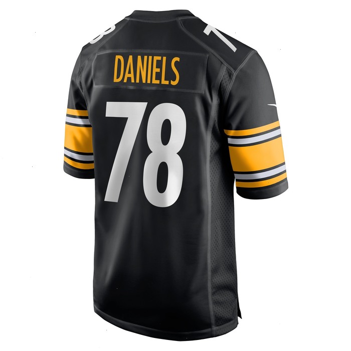 James Daniels Pittsburgh Steelers Nike Game Player Jersey - Black