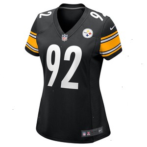 James Harrison Pittsburgh Steelers Nike Women's Retired Game Jersey - Black