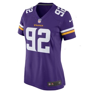 James Lynch Minnesota Vikings Nike Women's Game Player Jersey - Purple