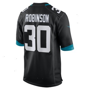 James Robinson Jacksonville Jaguars Nike Game Jersey - Black