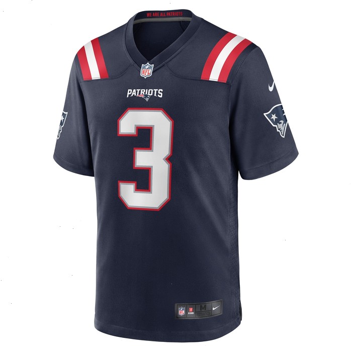 James Robinson New England Patriots Nike Game Player Jersey - Navy