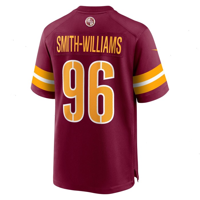 James Smith-Williams Washington Commanders Nike Game Player Jersey - Burgundy