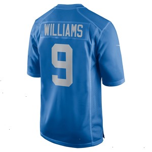 Jameson Williams Detroit Lions Nike Alternate Player Game Jersey - Blue