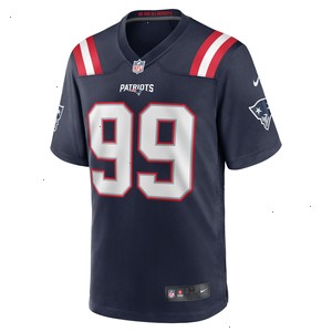 Jamie Collins Sr. New England Patriots Nike Home Game Player Jersey - Navy