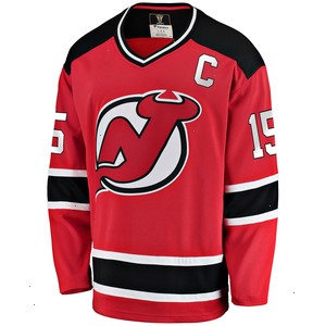 Jamie Langenbrunner New Jersey Devils Fanatics Branded Premier Breakaway Retired Player Jersey - Red