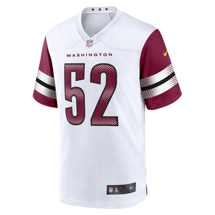 Jamin Davis Washington Commanders Nike Game Jersey - White