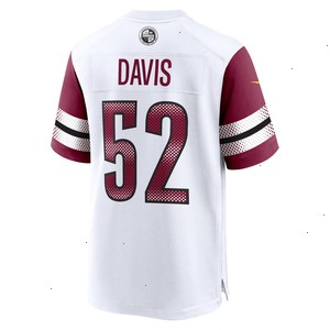 Jamin Davis Washington Commanders Nike Game Jersey - White