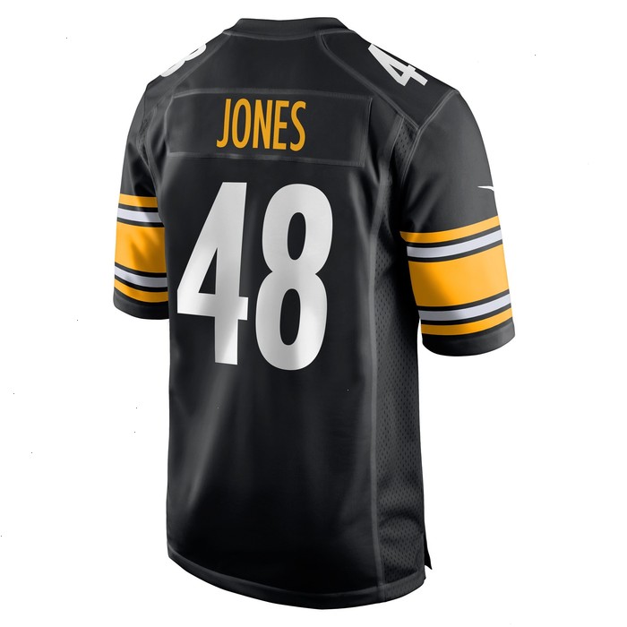 Jamir Jones Pittsburgh Steelers Nike Team Game Player Jersey - Black