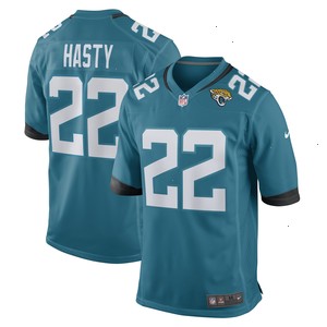 Jamycal Hasty Jacksonville Jaguars Nike Game Player Jersey - Teal