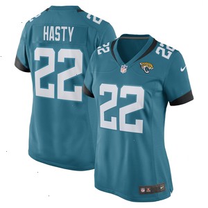 Jamycal Hasty Jacksonville Jaguars Nike Women's Game Player Jersey - Teal