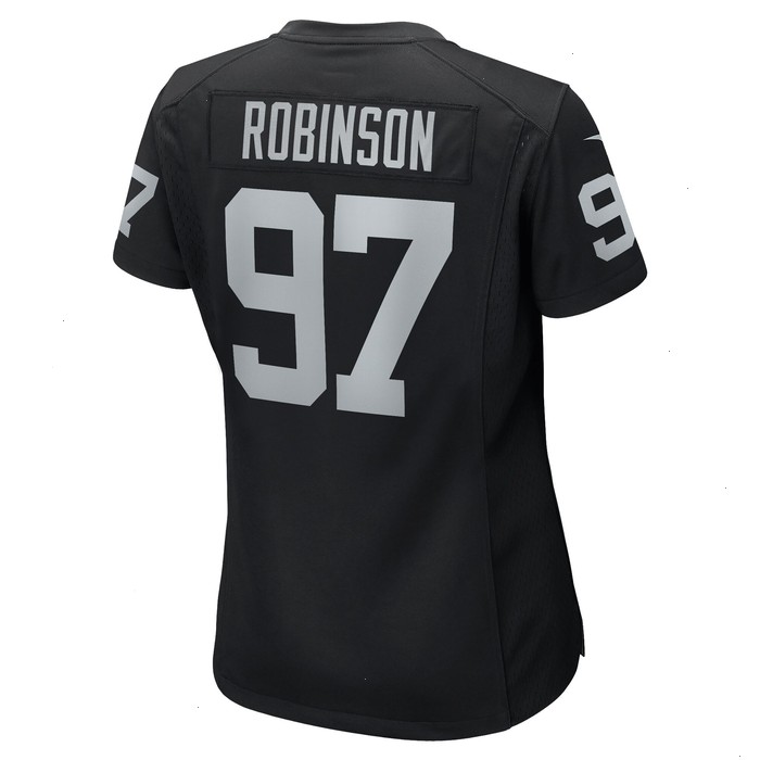 Janarius Robinson Las Vegas Raiders Nike Women's Team Game Jersey - Black