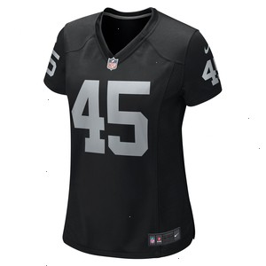 Jaquan Johnson Las Vegas Raiders Nike Women's Game Player Jersey - Black